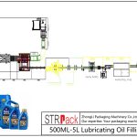 Automatyczna linia do napełniania olejem smarowym 500ML-5L